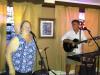 That’s me, Brenda, singing w/ Open Mic host Mike at Bourbon St.